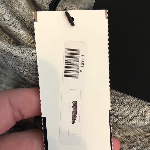 Chaser Linen Jersey Cross Cross Back Top M - Picture 6 of 6